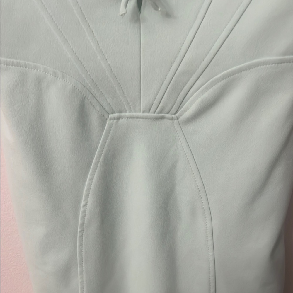 Zara Green pistachio Ruched Bodycon Midi Dress 310 - Picture 6 of 8